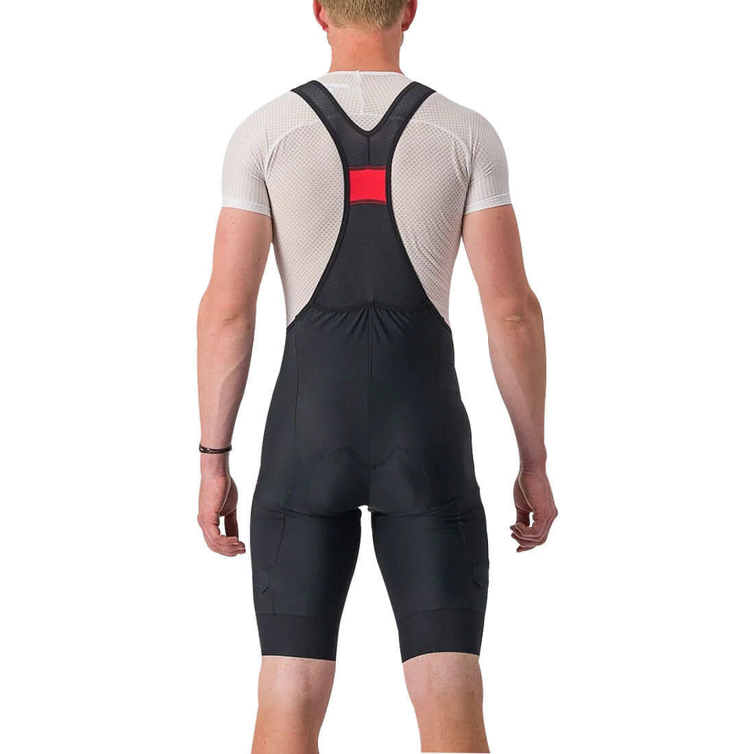 Castelli Unlimited Cargo Bib Shorts Back View