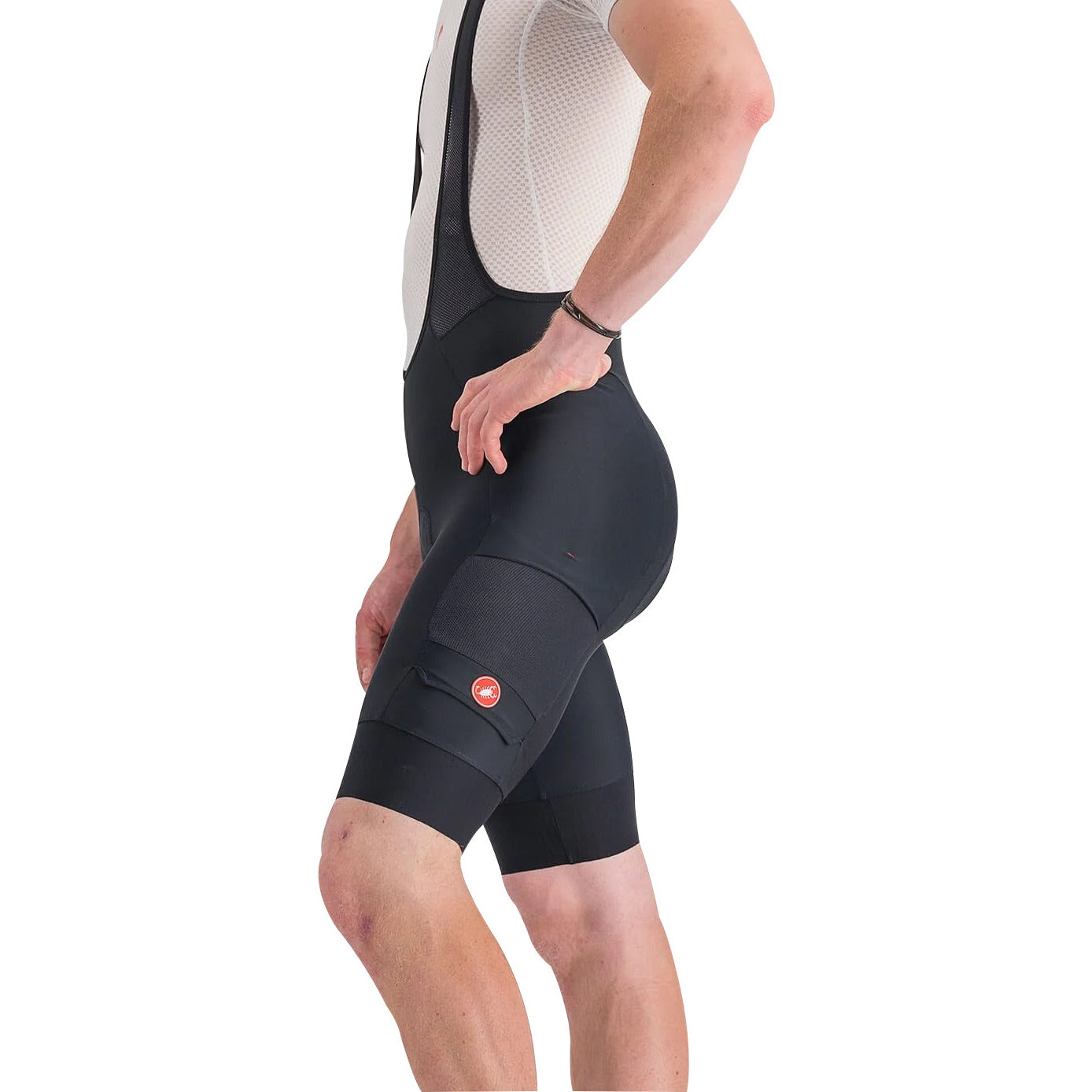 Castelli Unlimited Cargo Bib Shorts Side - Side View