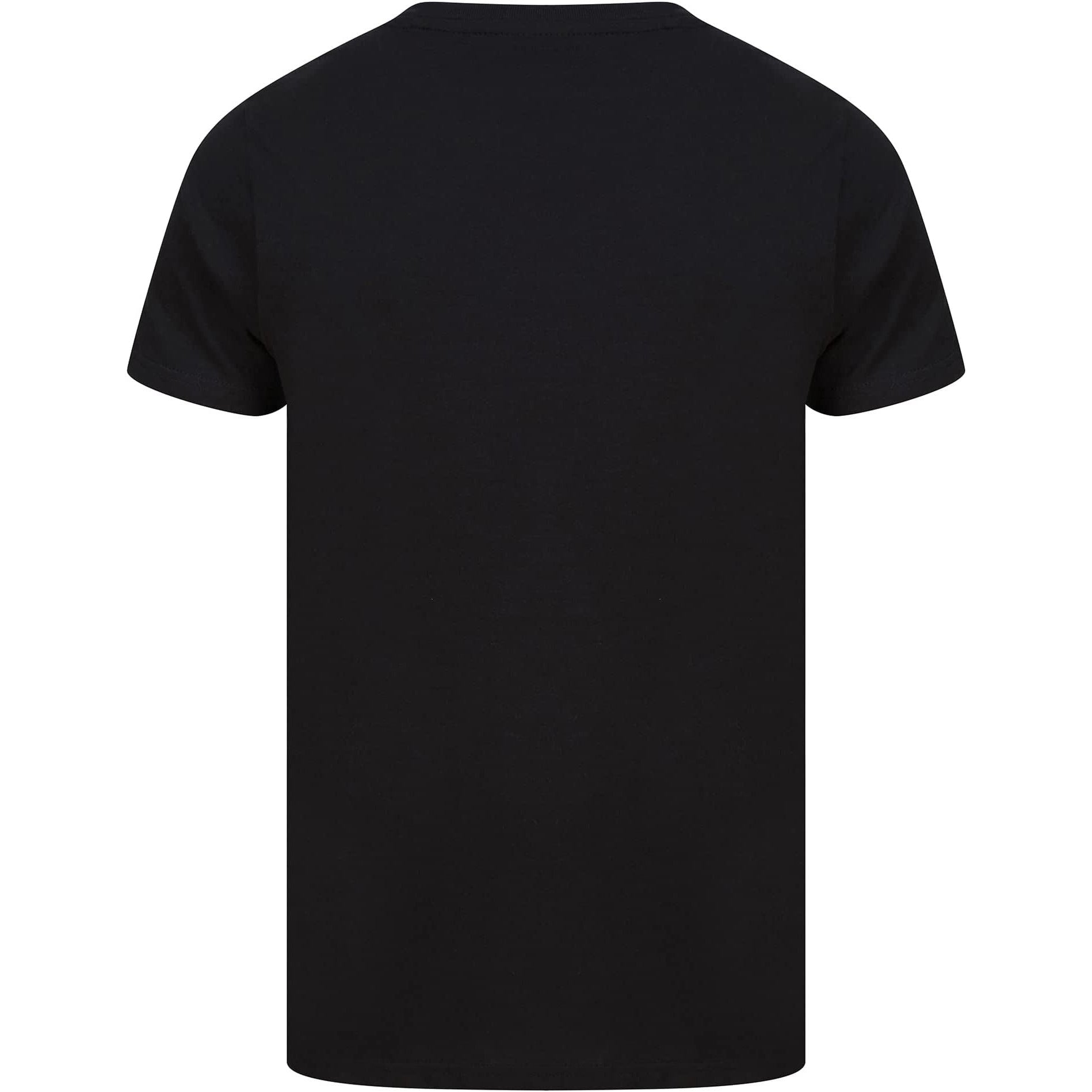 Christmas Bourbon Short Sleeve  Black Back View