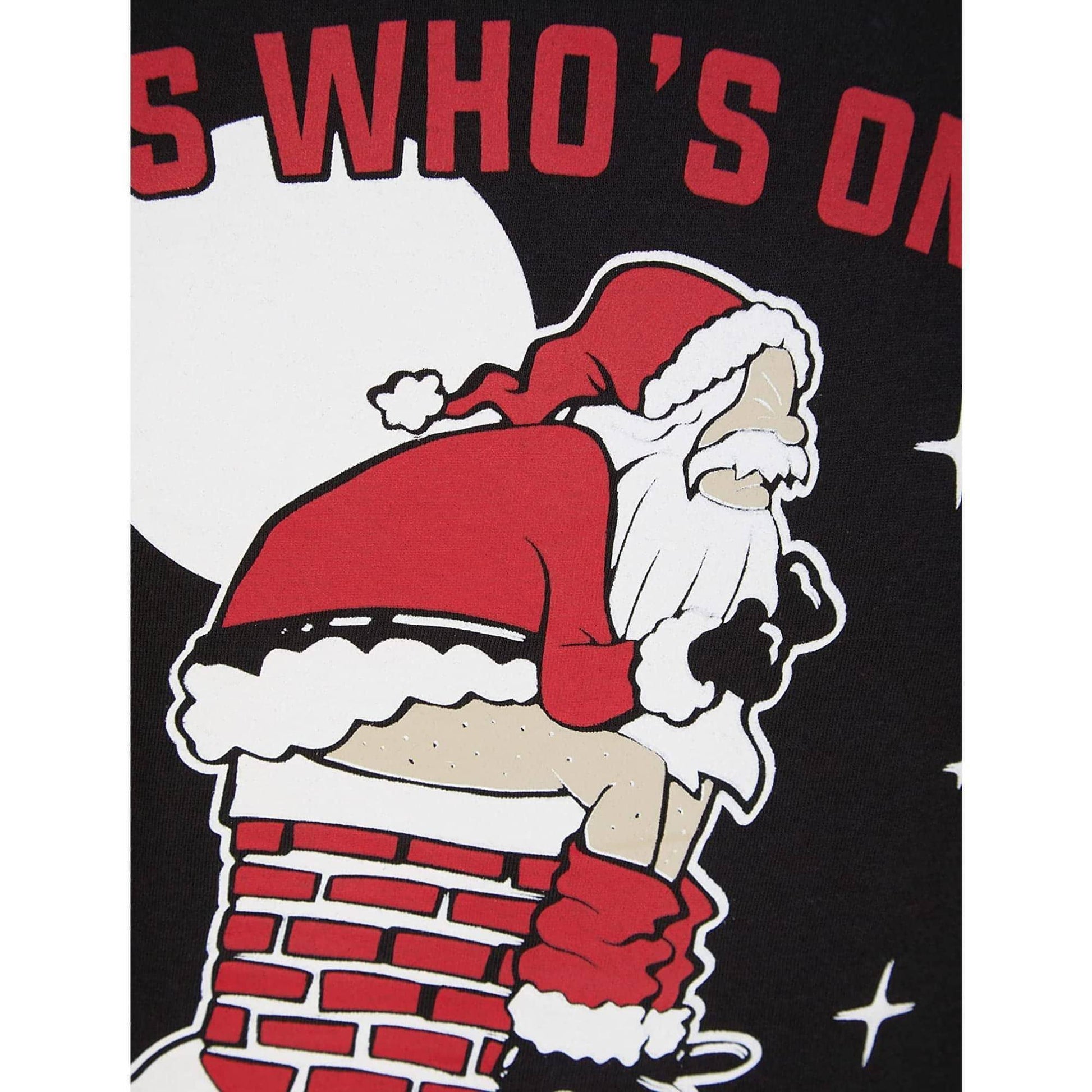 Christmas Santa Chimney Short Sleeve  Details