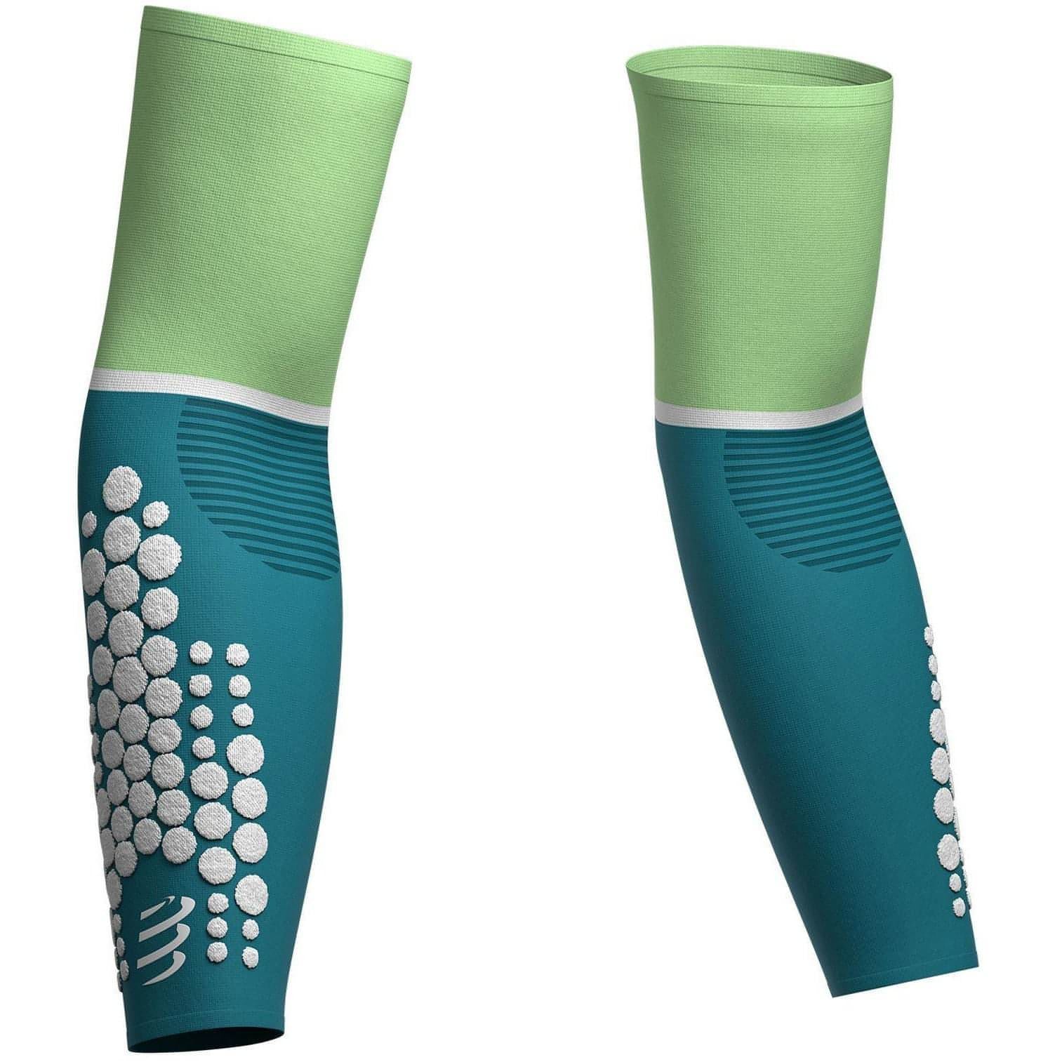 Compressport ArmForce UltraLight Arm Sleeve Green Start Fitness
