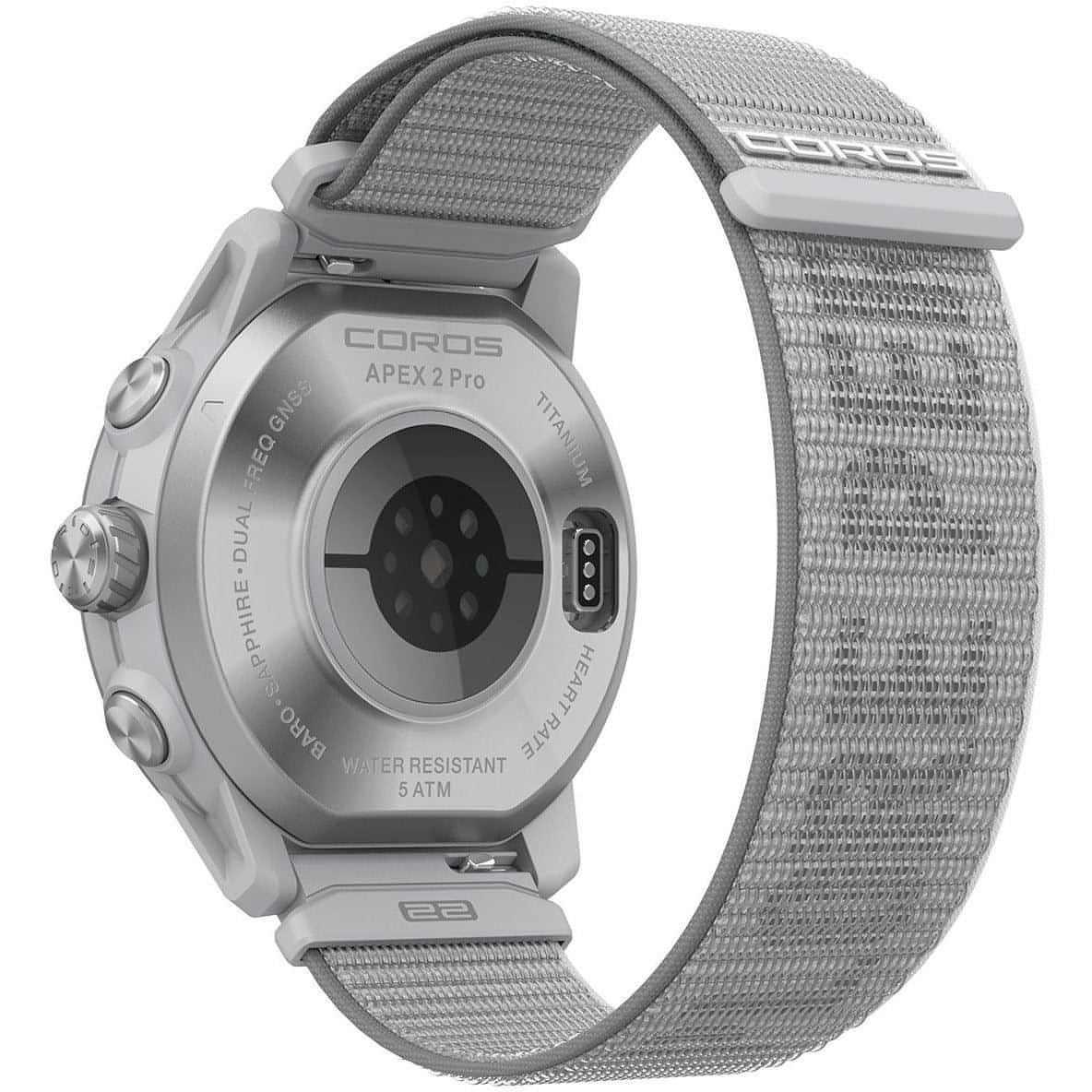 Coros Apex Pro Watch Co Back View