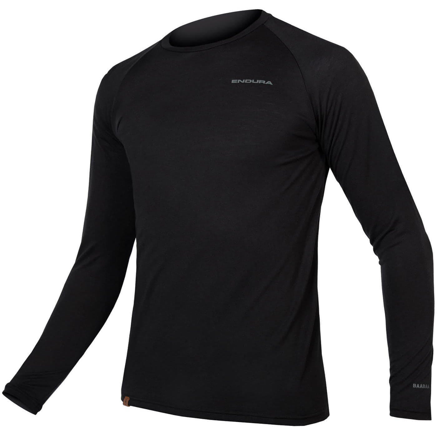 Endura Baabaa Blend Long Sleeve Baselayer E3183Bk