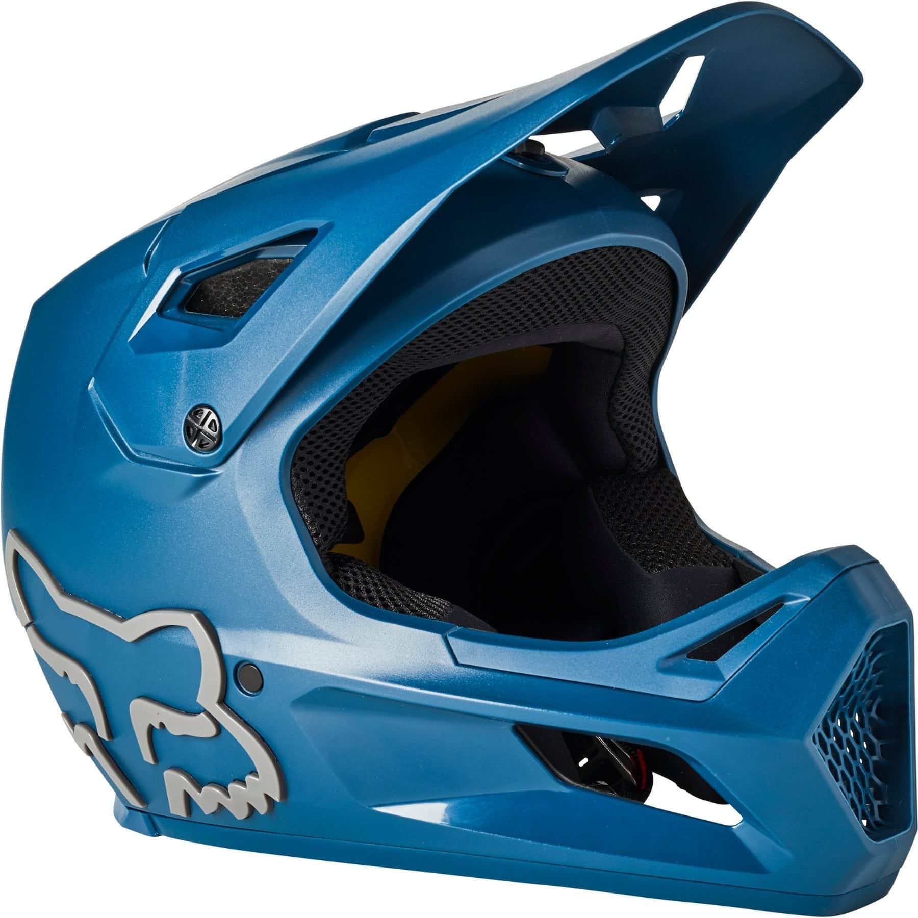 Fox Rampage MTB Full Face Junior Cycling Helmet - Blue – Start Fitness