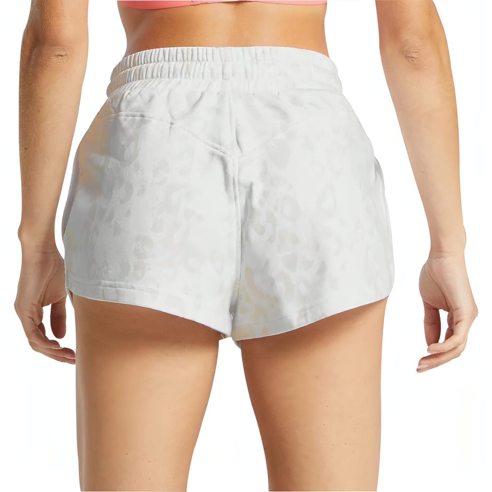 Gymshark Animal Graphic Shorts Glsh5716 Wh Cwp Back View
