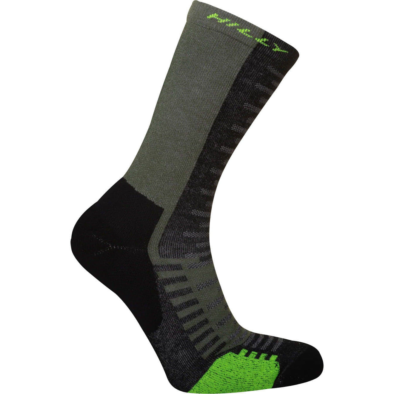 Hilly Active Crew Socks Side - Side View