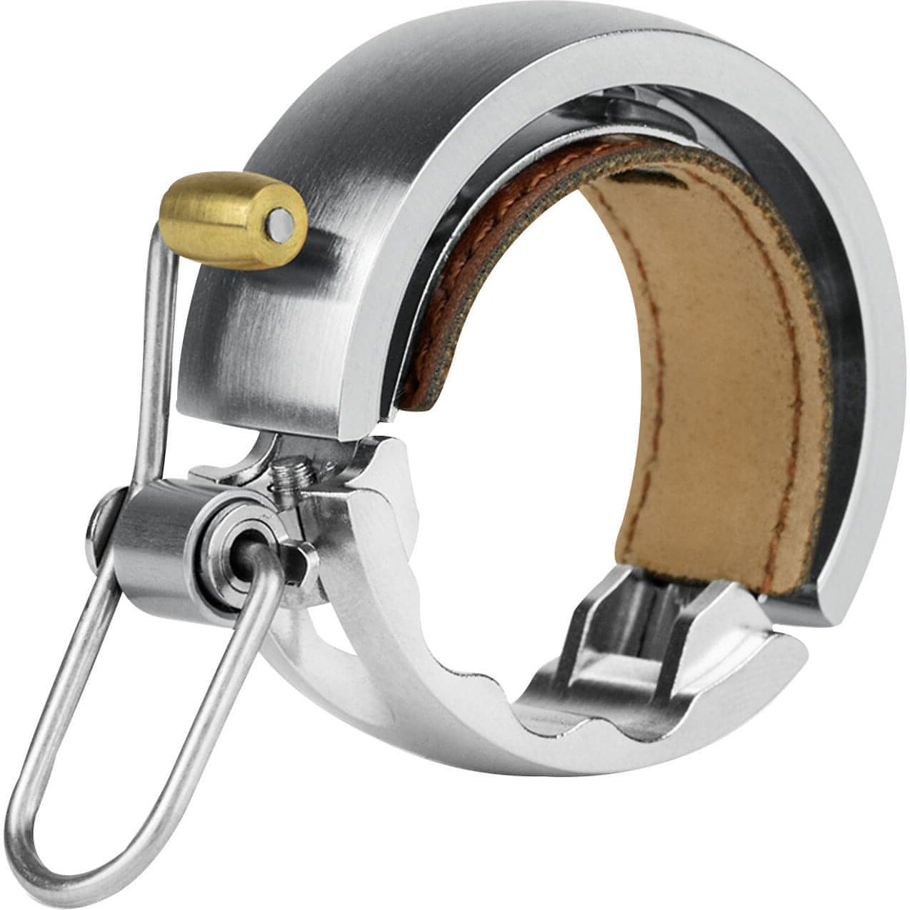 Knog Oi Luxe Fahrradklingel – CNC-gefräst, Edler Messingklang, Flaches Design – Passt An 23,8–31,8 Mm Lenker – Stylischer Hingucker Für Rennrad & Citybike Knog Oi Luxe Fahrradklingel – CNC-gefräst, Edler Messingklang, Flaches Design – Passt An 23,8–31,8 Mm Lenker – Stylischer Hingucker Für Rennrad & Citybike