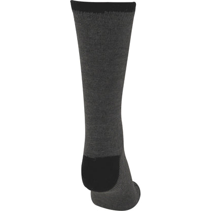 More Mile Double Layer Walking Socks Mm3059 Grey Back View
