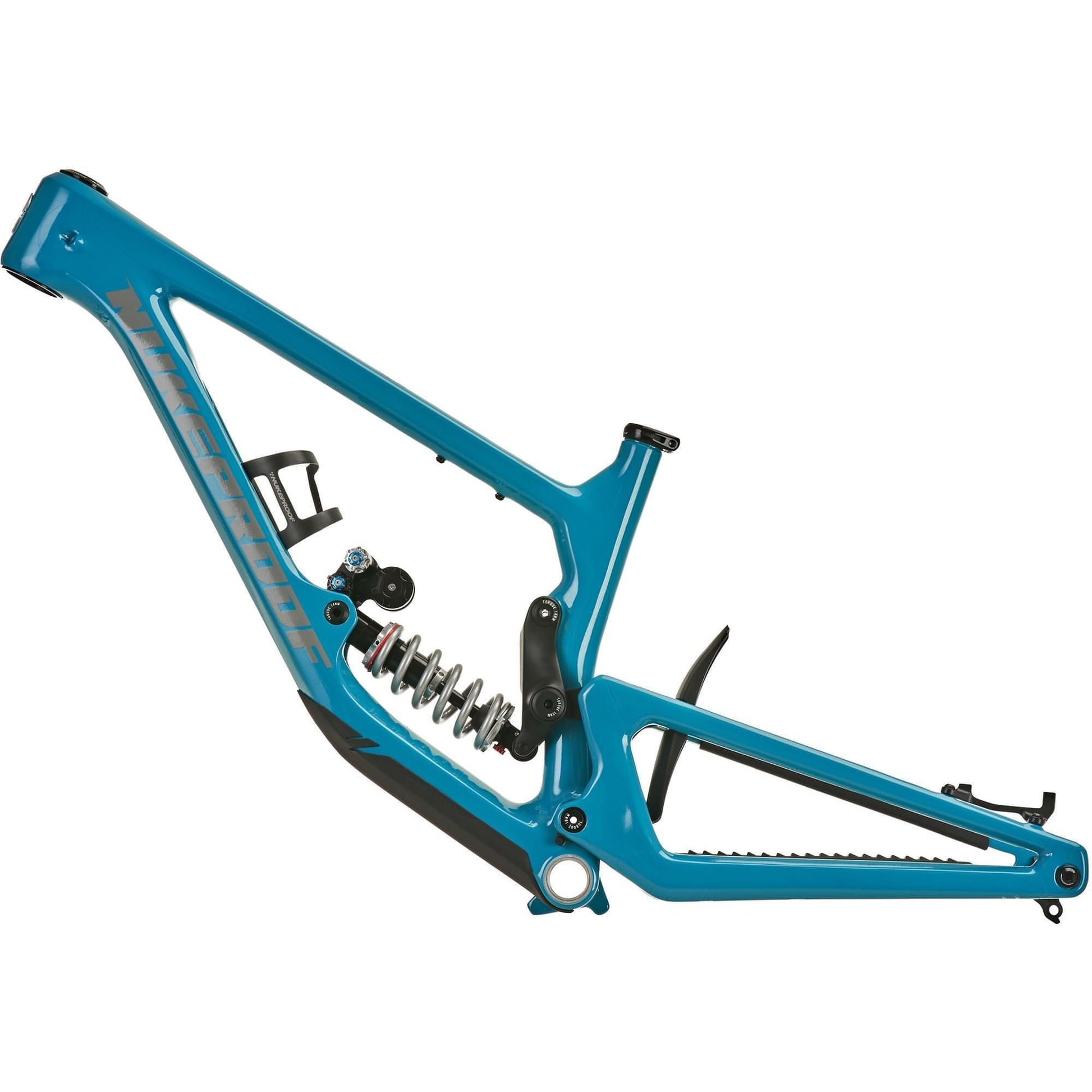 Nukeproof Giga Carbon Mountain Bike Frame Push Shock Teal