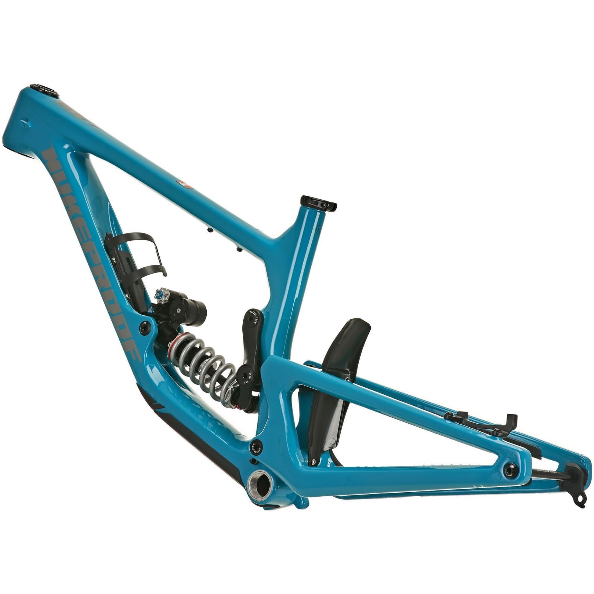 Nukeproof Giga Carbon Mountain Bike Frame Push Shock Teal