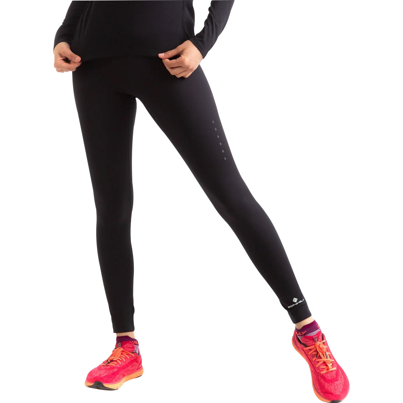 Ronhill Core Womens Long Running Tights - Black – Start Fitness