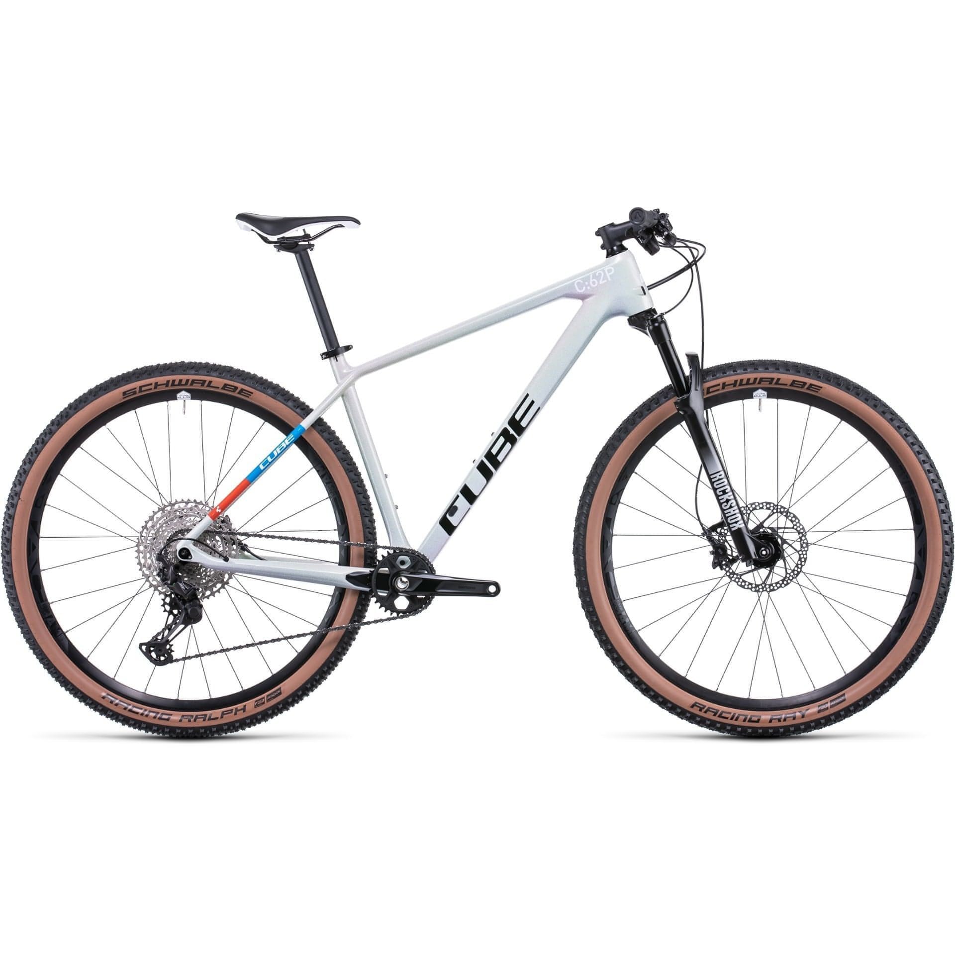 Cube Reaction C 62 Pro Carbon Mountain Bike 2022 Prisma Grey