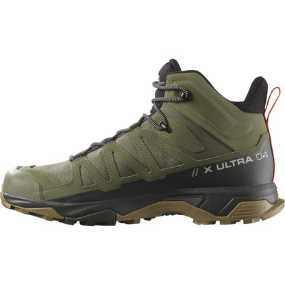 Salomon X Ultra 4 MID GORE-TEX Mens Walking Boots - Green