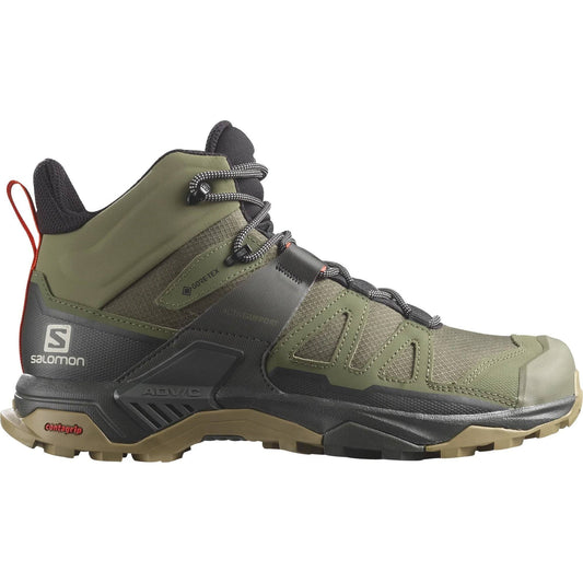 Salomon X Ultra 4 MID GORE-TEX Mens Walking Boots - Green