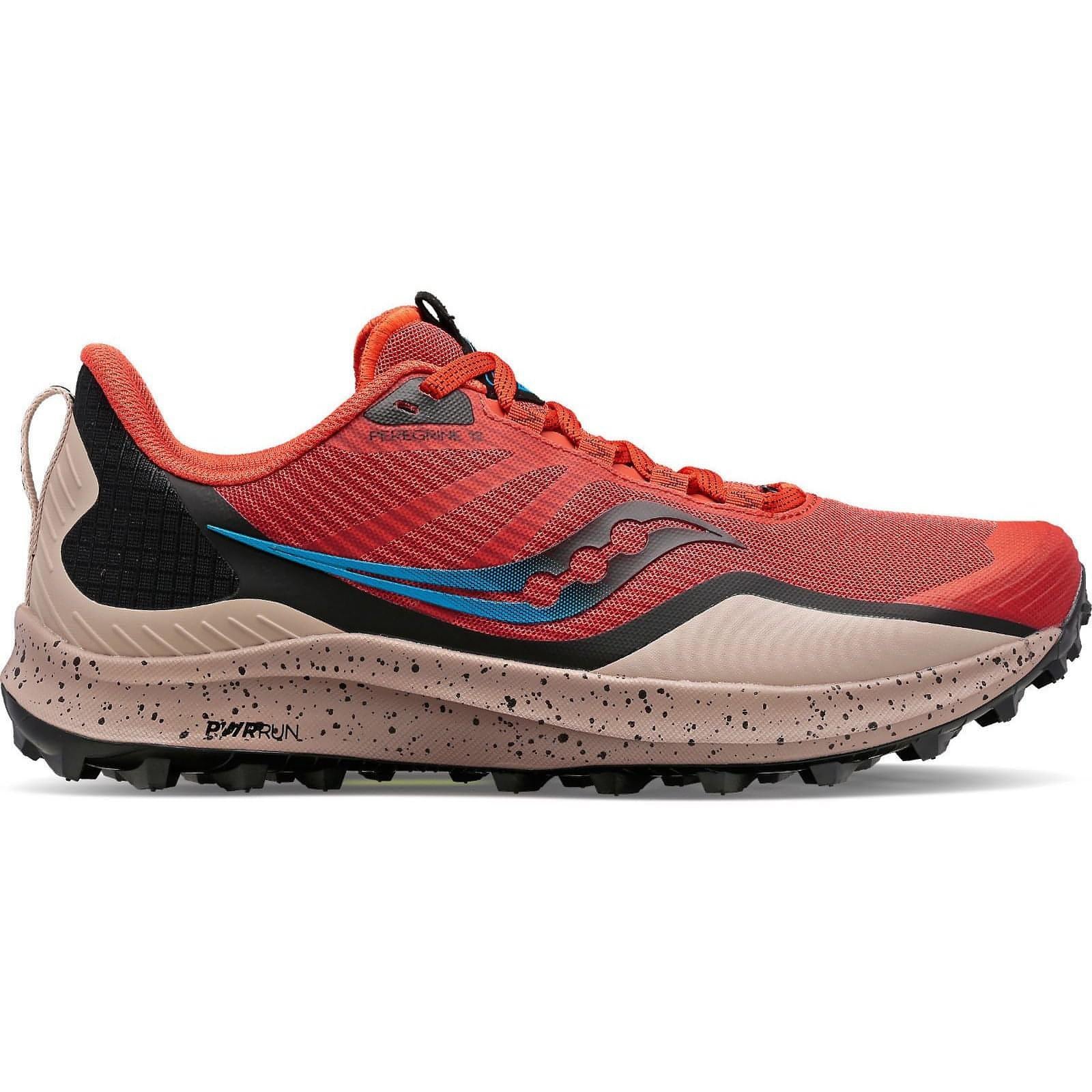 Saucony Peregrine 12 Mens Trail Running Shoes - Red – Start Fitness