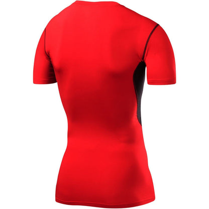 Tca Hyperfusion Short Sleeve S  Hfss Red Junior Back View