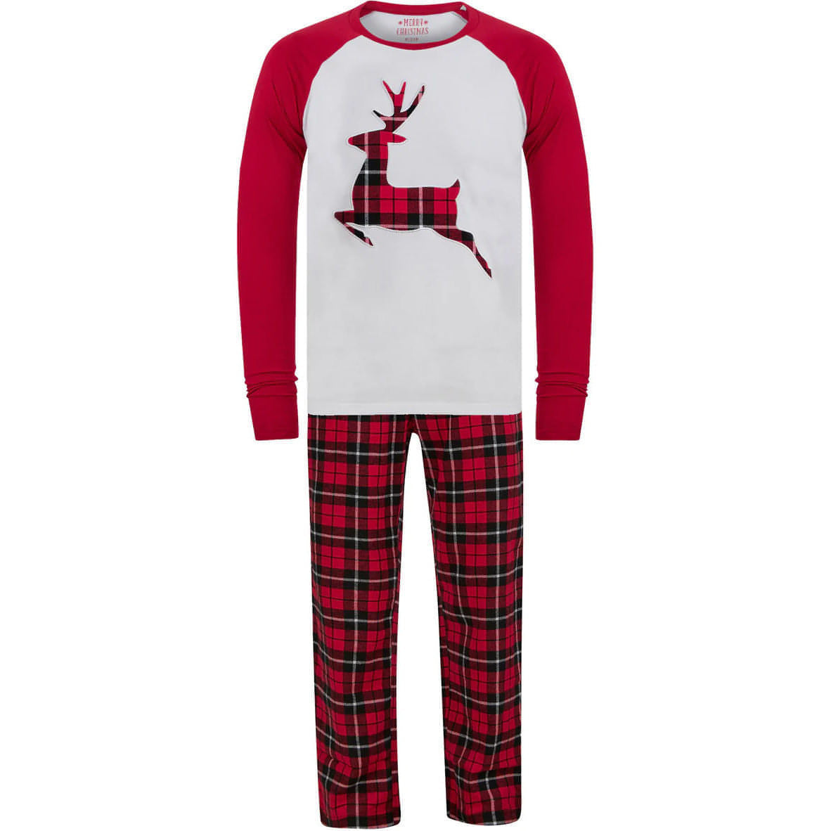 Tokyo Laundry Reindeer 2 Piece Womens Christmas Pyjama Set - Red – Start  Fitness