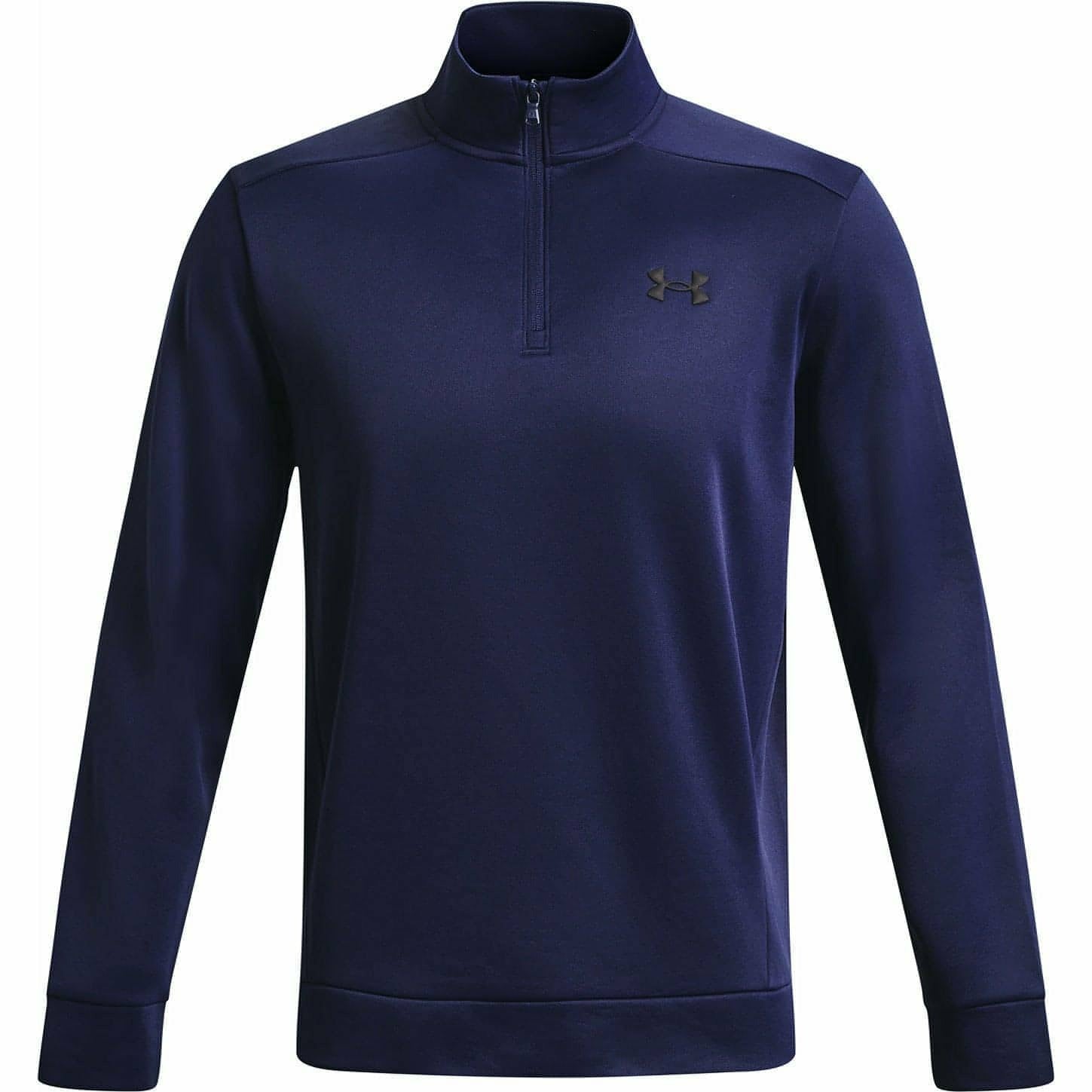 Under Armour Fleece Half Zip Long Sleeve Front - Front View