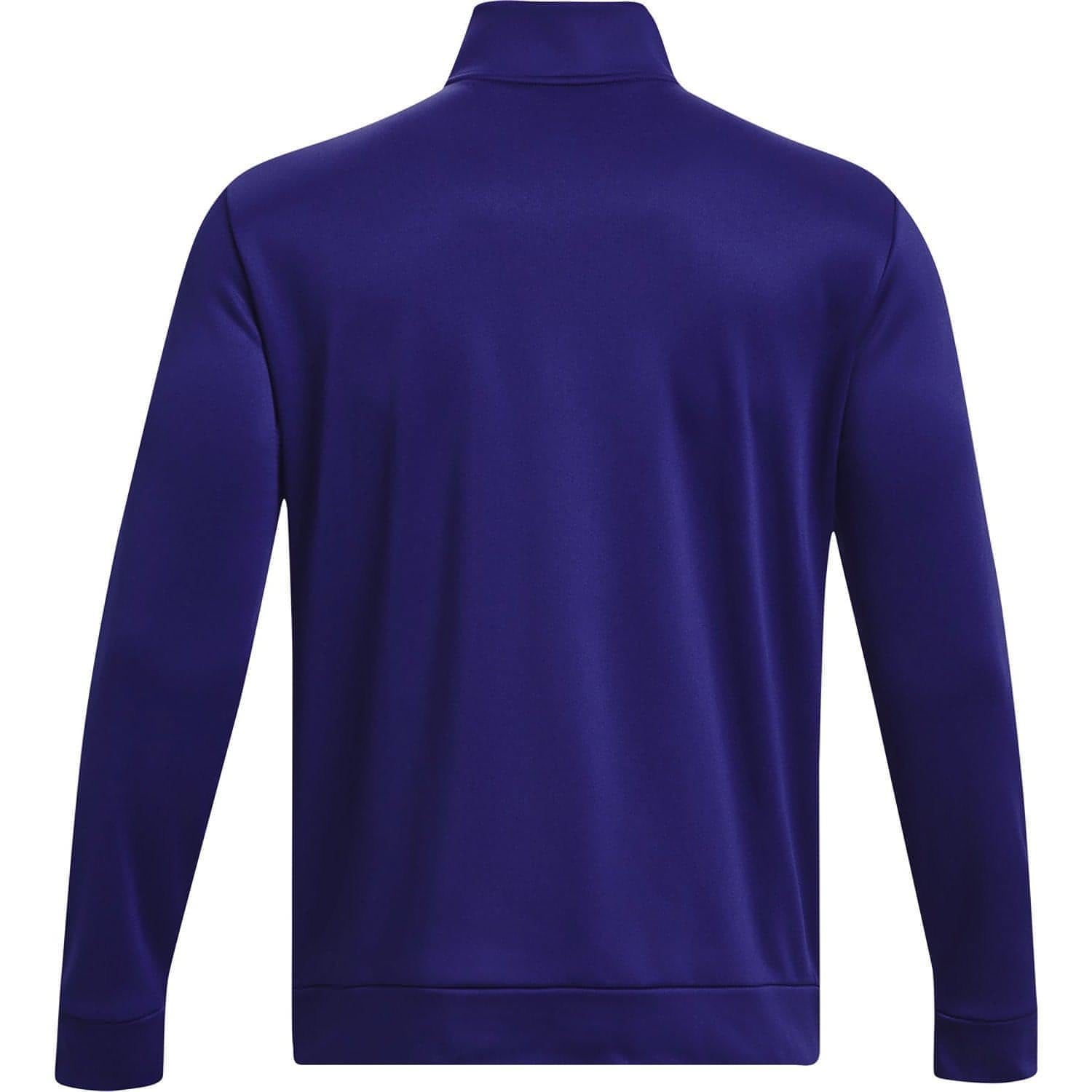 Under Armour Fleece Half Zip Long Sleeve Back View