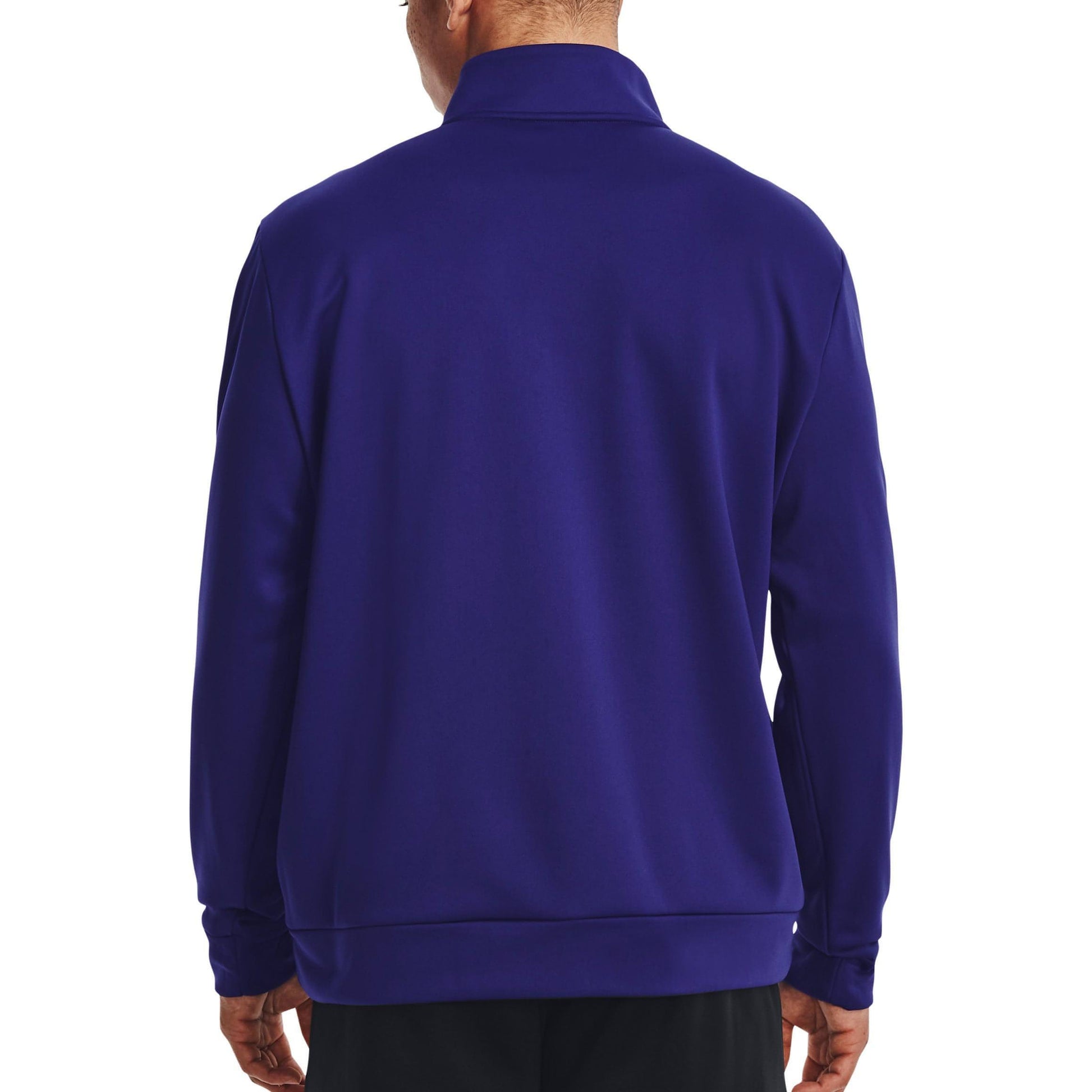 Under Armour Fleece Half Zip Long Sleeve Top Back View