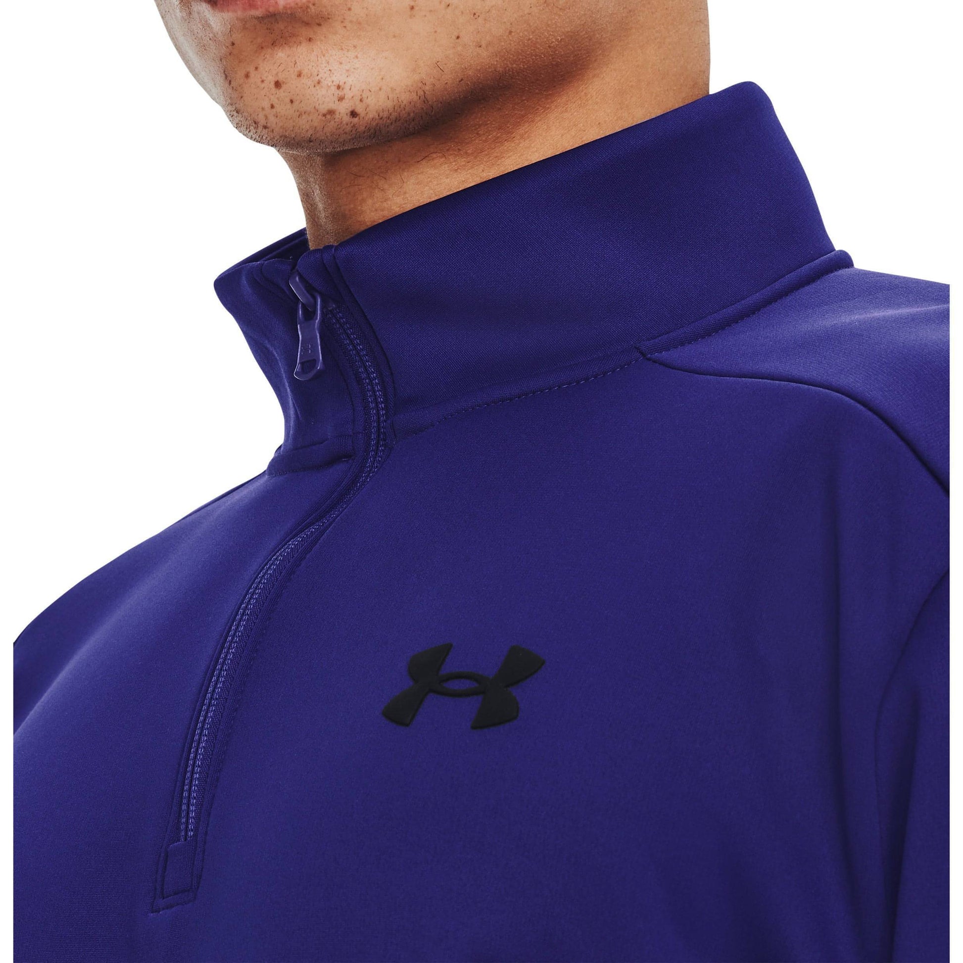 Under Armour Fleece Half Zip Long Sleeve Top Details