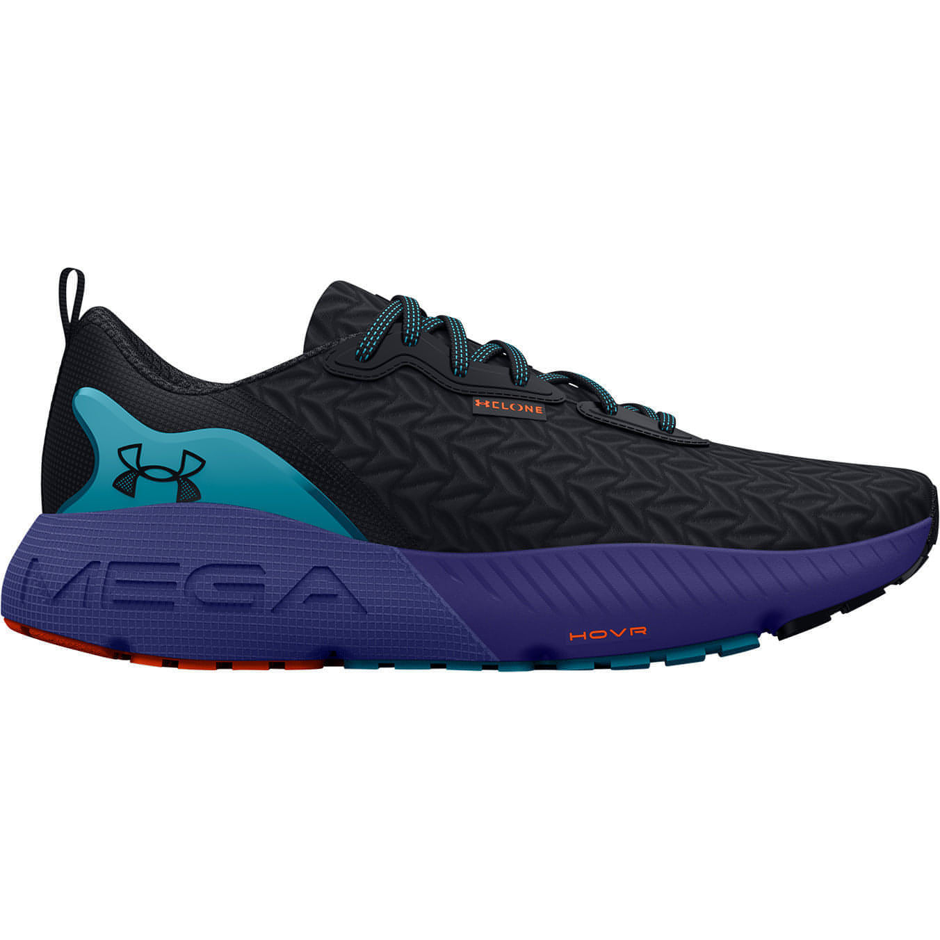 Under Armour HOVR Mega 3 Clone Mens Running Shoes Black Start Fitness