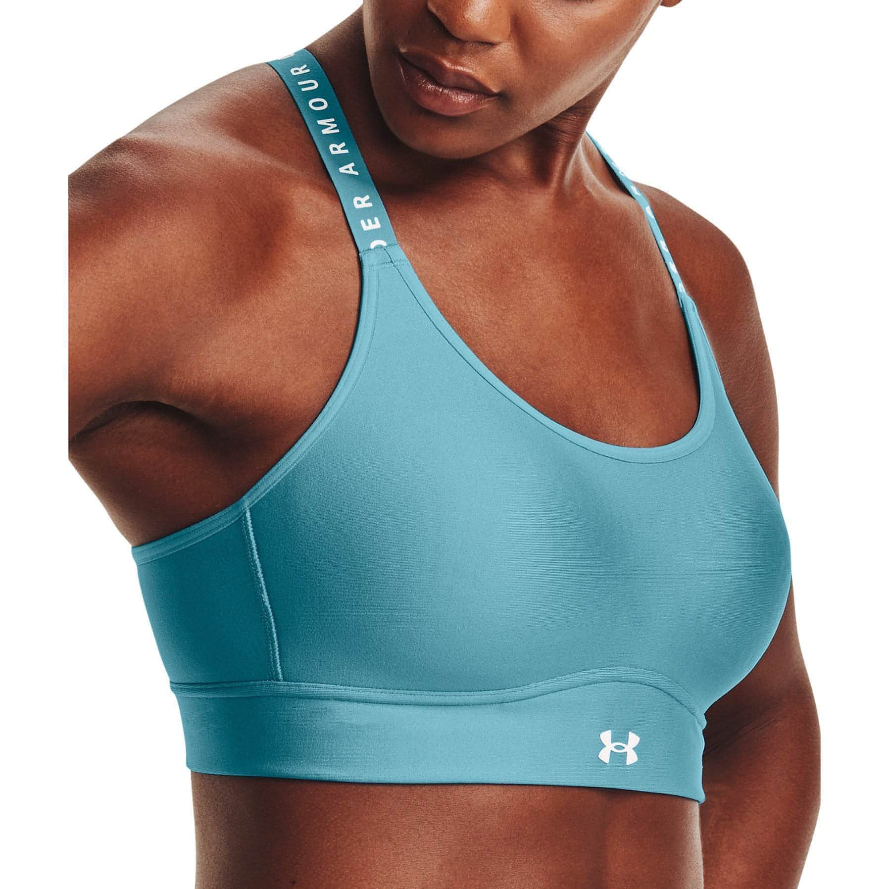 Under Armour Infinity Mid Covered Womens Sports Bra - Blue