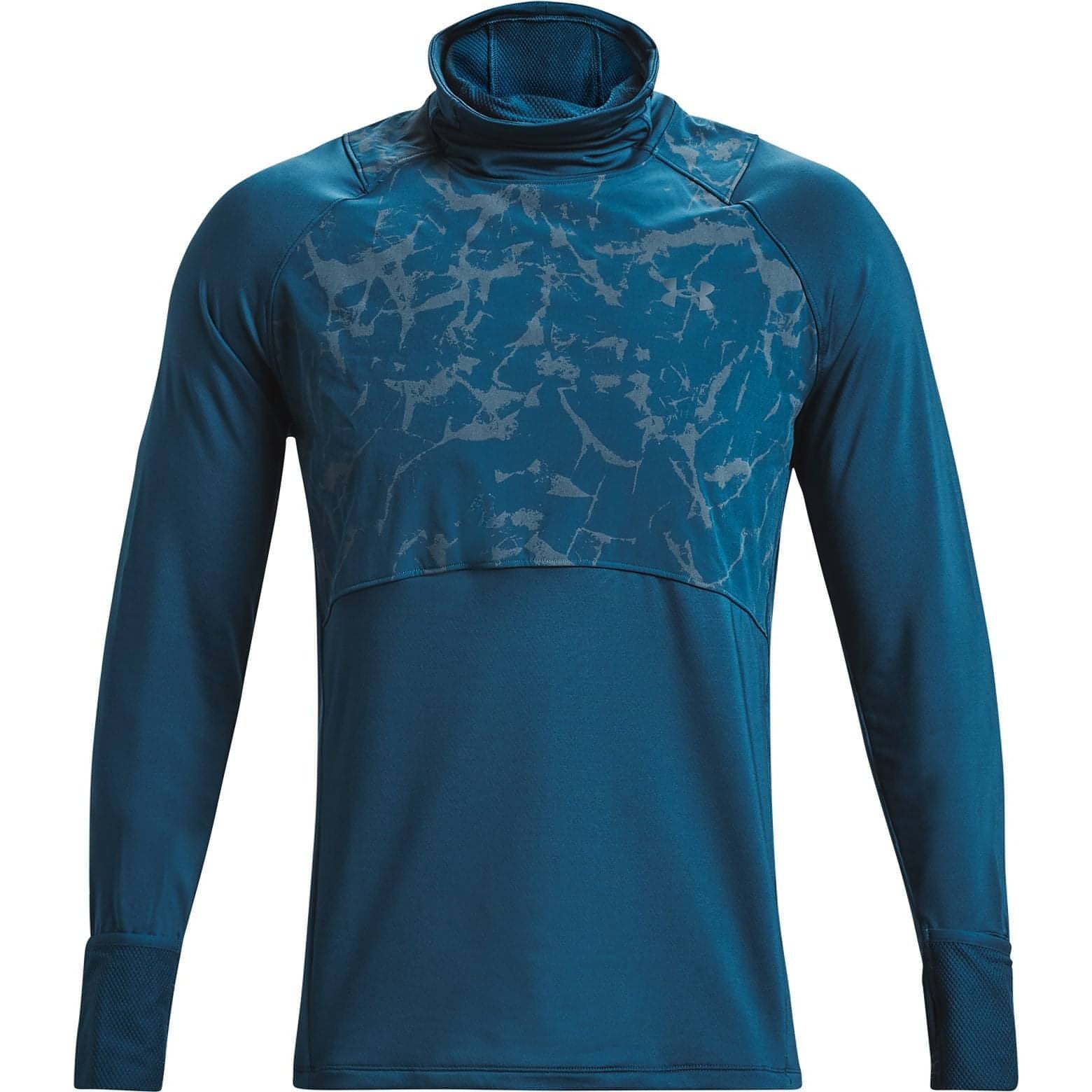 Under Armour Outrun The Cold Funnel Long Sleeve Front - Front View