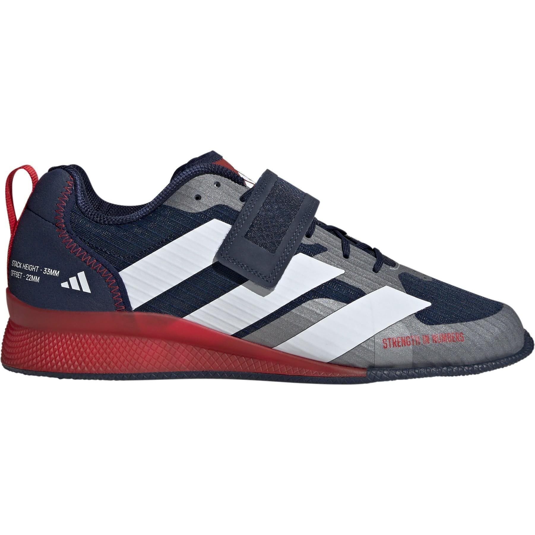 adidas Adipower 3 Weightlifting Shoes - Navy – Start Fitness