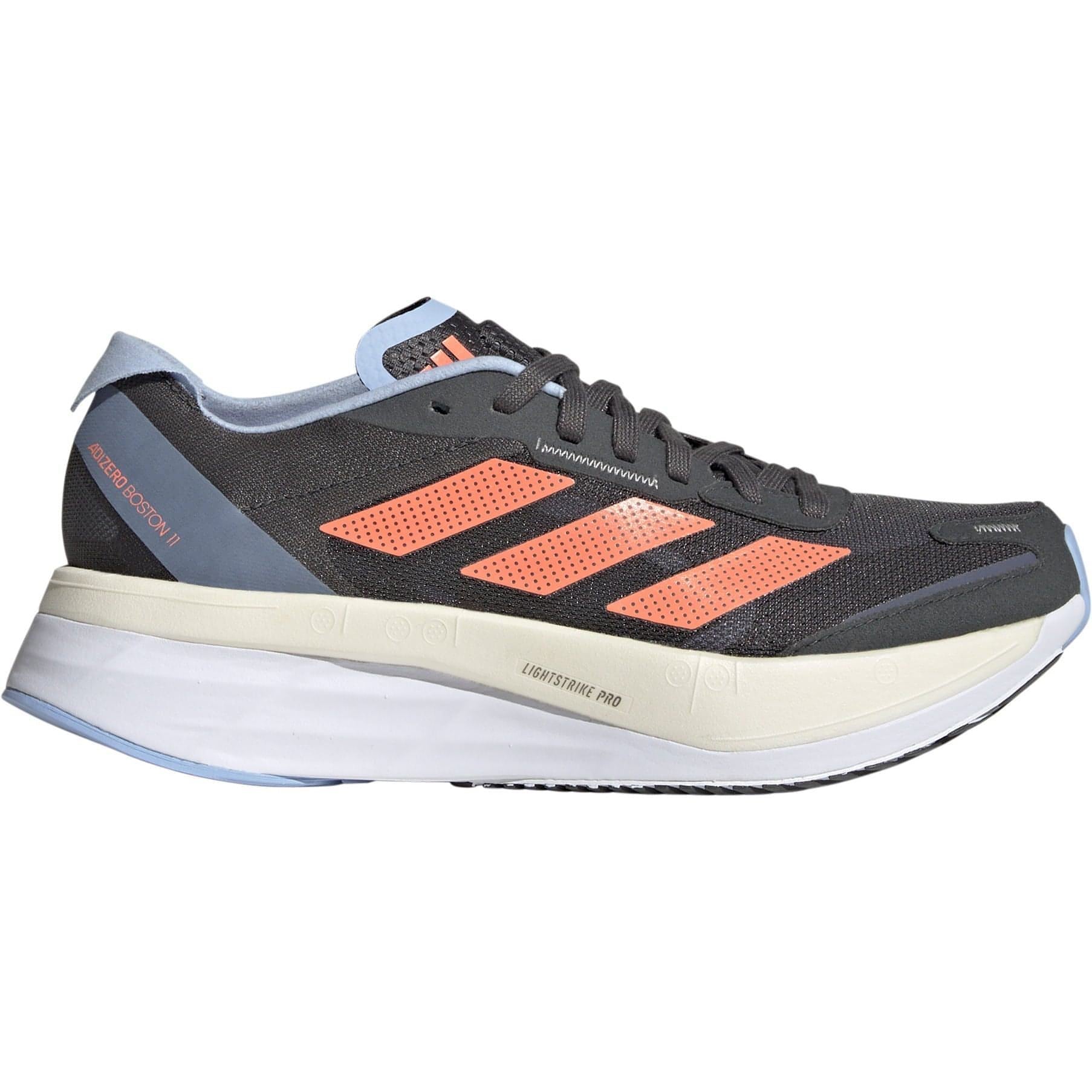 adidas Adizero Boston 11 Womens Running Shoes - Grey Start Fitness adidas Adizero Boston 11 Womens Running Shoes - Grey Start Fitness