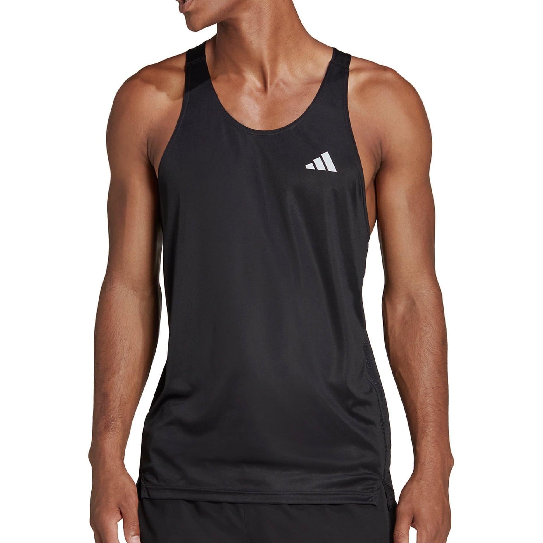 adidas Own The Run Mens Running Vest - Black – Start Fitness