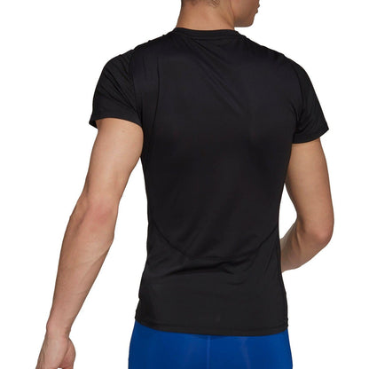Adidas Tech Fit Short Sleeve Hk2337 Back View