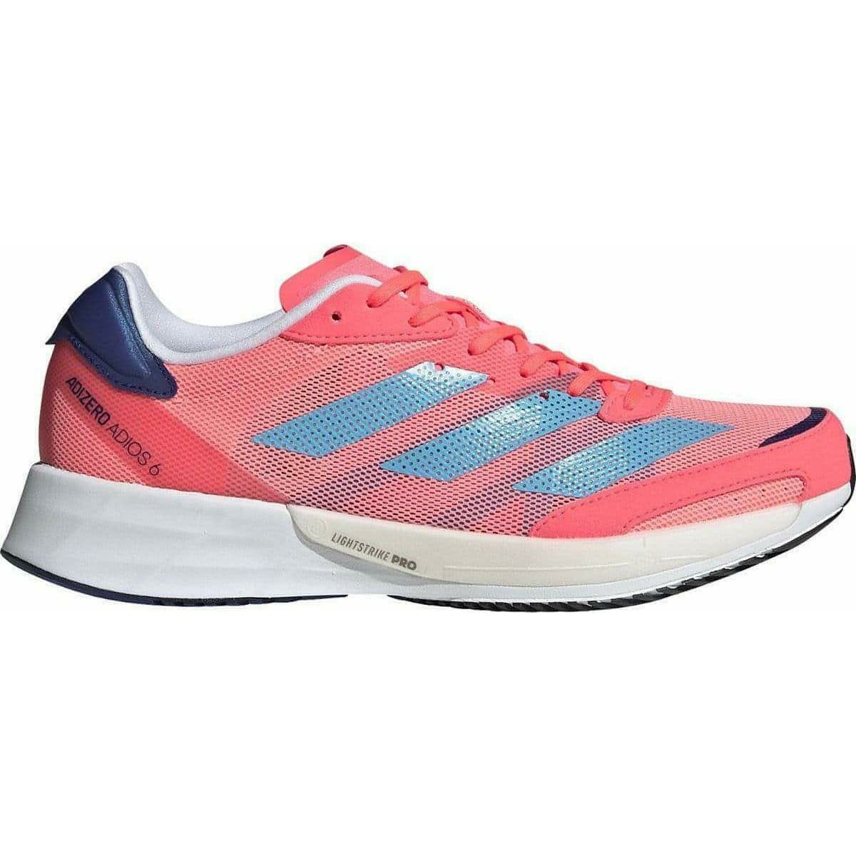 adidas Adizero Adios 6 Boost Womens Running Shoes - Pink – Start Fitness