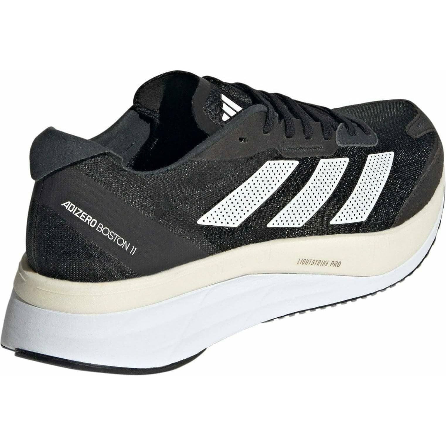 adidas Adizero Boston 11 Mens Running Shoes - Black - Start Fitness
