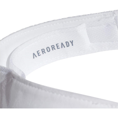 adidas AeroReady Mens Running Visor - White 4062054934928 - Start Fitness