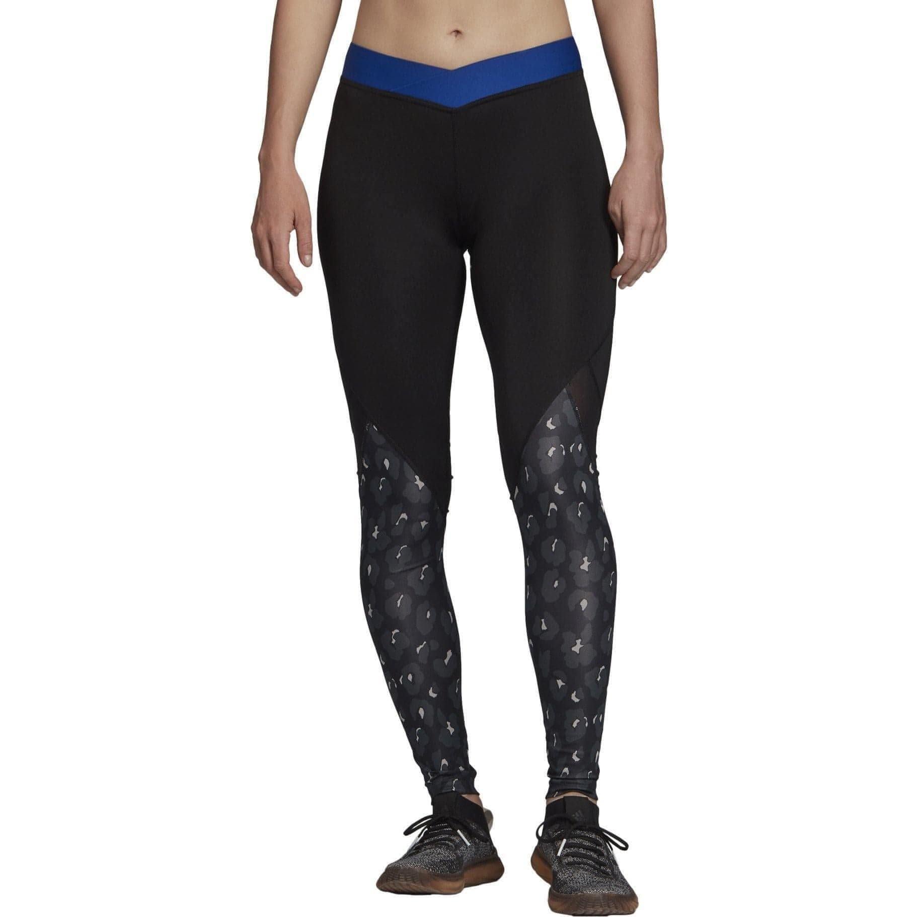 adidas AlphaSkin Iteration Womens Long Training Tights - Black - Start Fitness