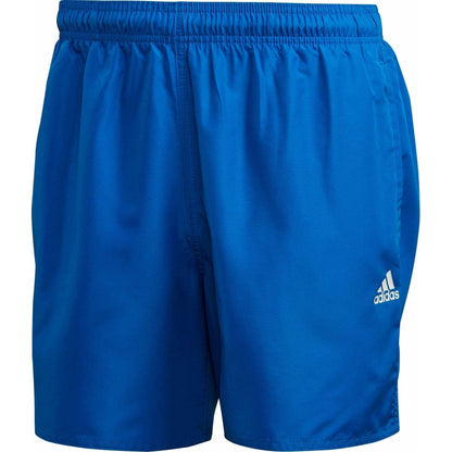 adidas CLX Solid Mens Swim Shorts - Blue - Start Fitness