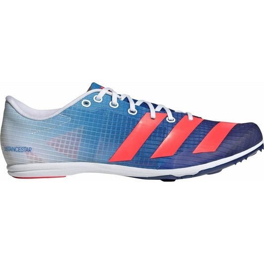adidas Distancestar Mens Running Spikes - Blue - Start Fitness