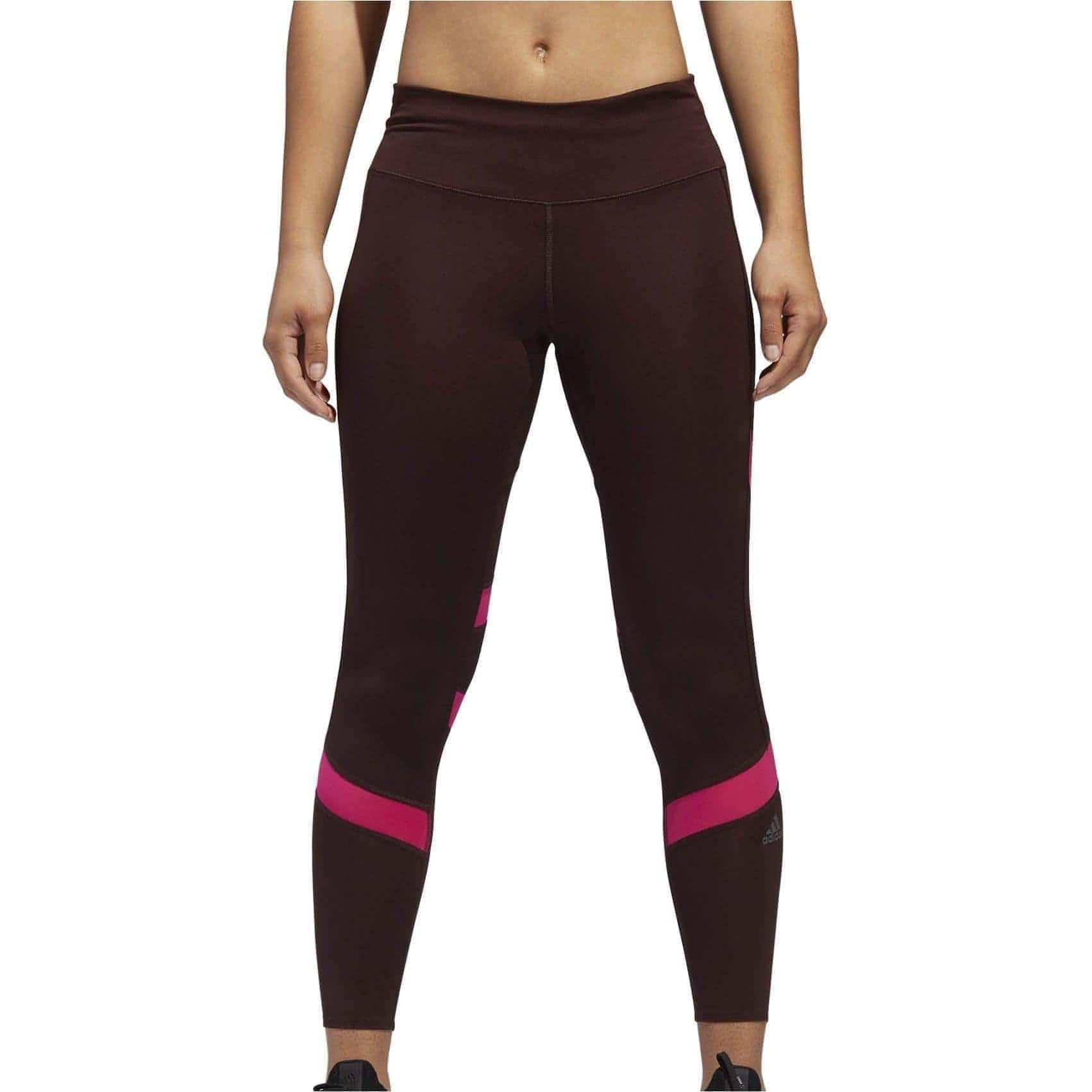 adidas How We Do Womens 7/8 Running Tights - Red – Start Fitness