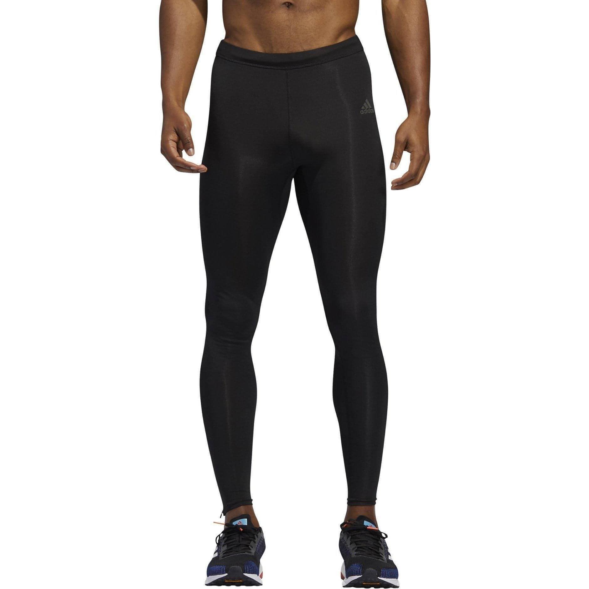 adidas Own The Run Mens Long Running Tights - Black – Start Fitness