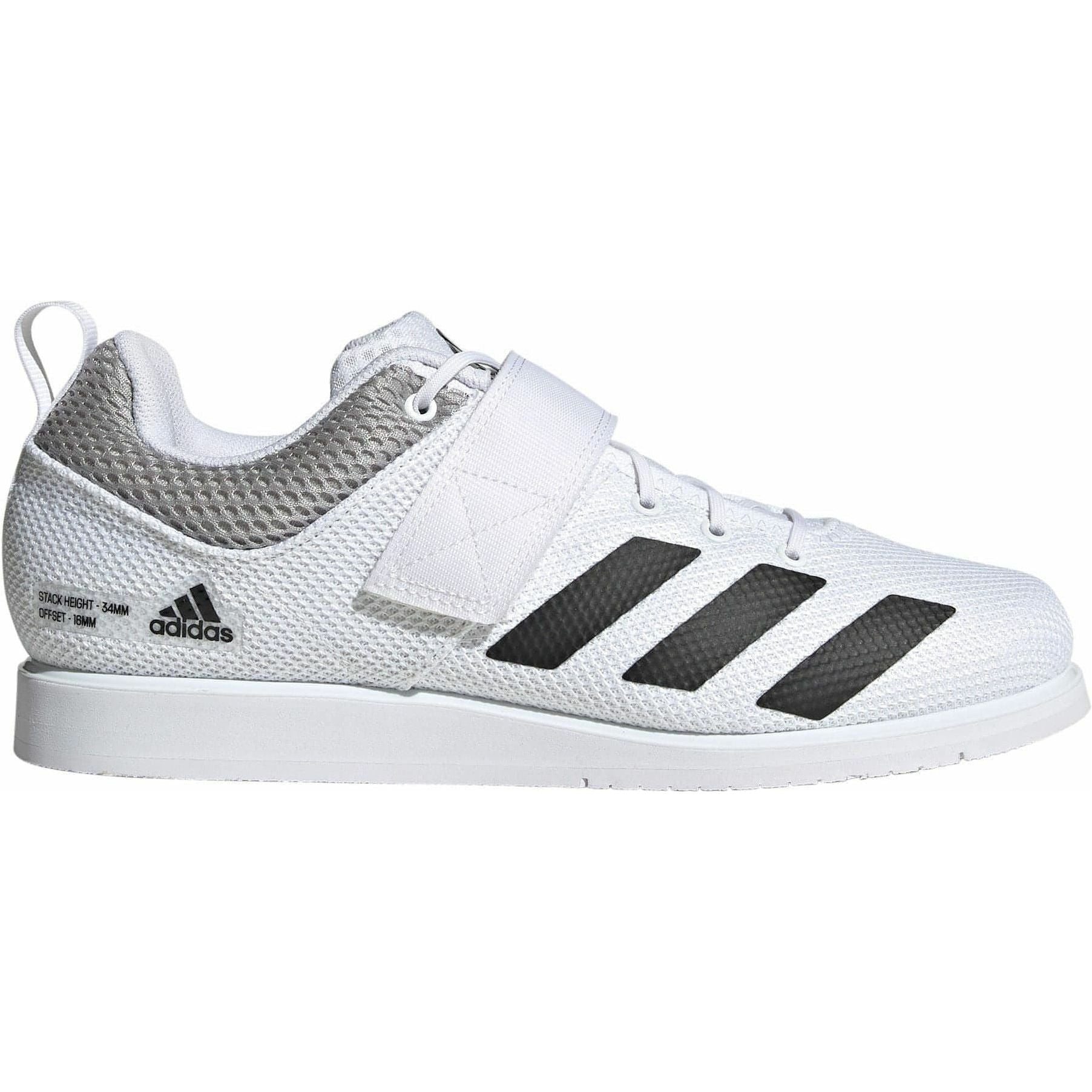 adidas Powerlift 5 Mens Weightlifting Shoes - White – Start Fitness