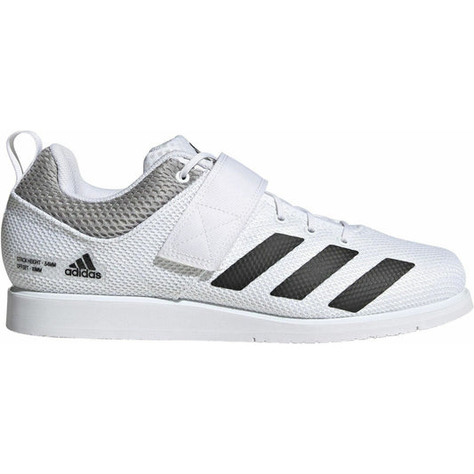 adidas Powerlift 5 Mens Weightlifting Shoes - White - Start Fitness