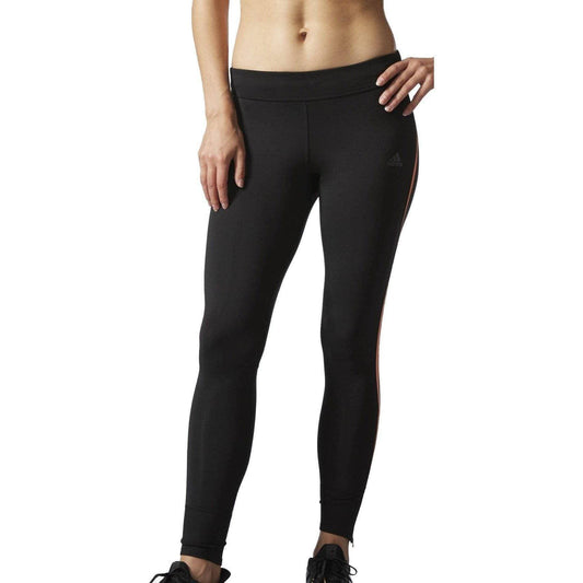 adidas Response Womens Long Running Tights - Black - Start Fitness