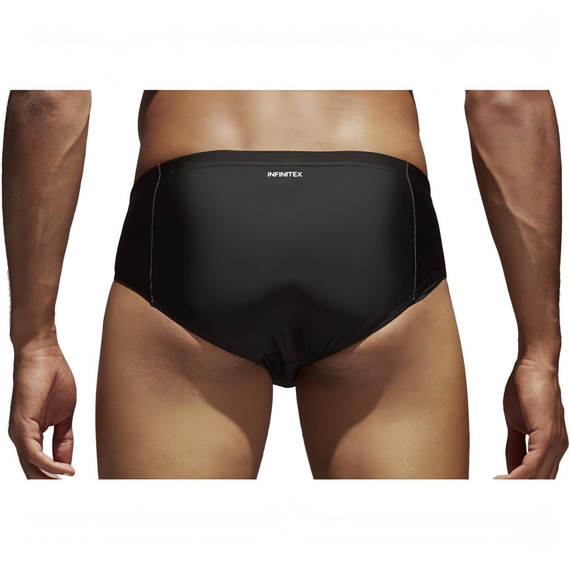 adidas Solid Boys Swim Trunks - Black - Start Fitness