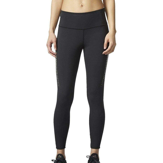 adidas Supernova Womens 7/8 Printed Running Tights - Black - Start Fitness