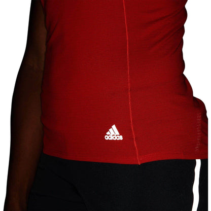 adidas Supernova Womens Running Vest Tank Top - Red - Start Fitness