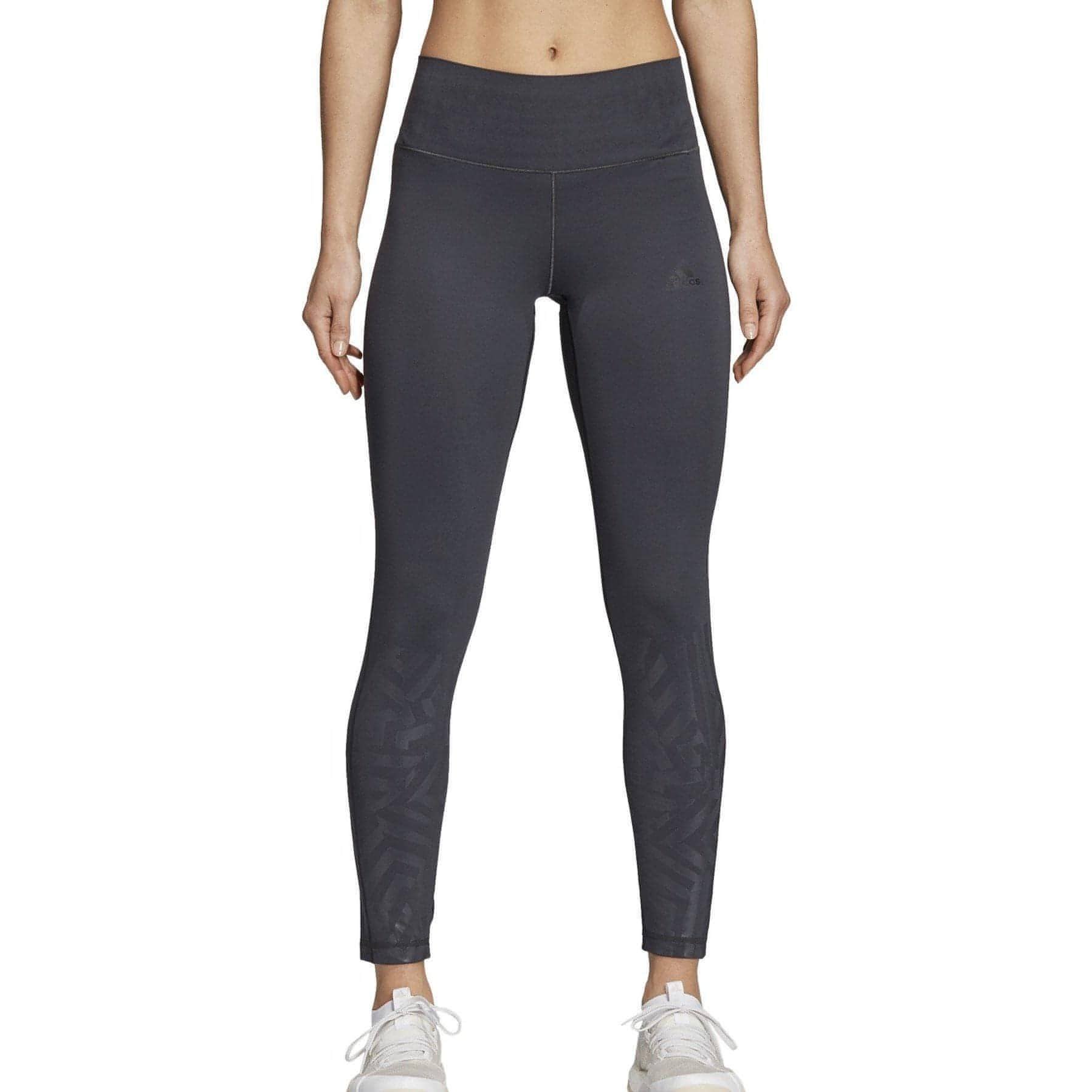 adidas Ultimate High Rise Embossed Womens Long Training Tights