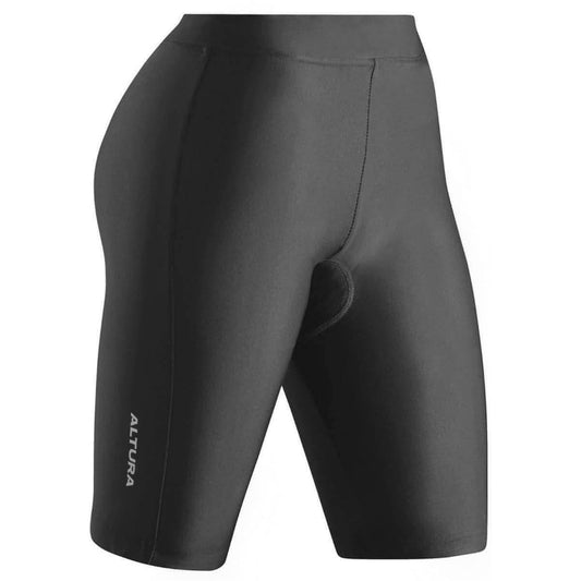 Altura Airstream Waist Womens Cycling Short Tights - Black - Start Fitness