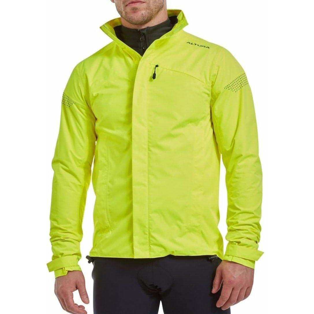 Altura Nevis Nightvision Waterproof Mens Cycling Jacket - Yellow – Start  Fitness