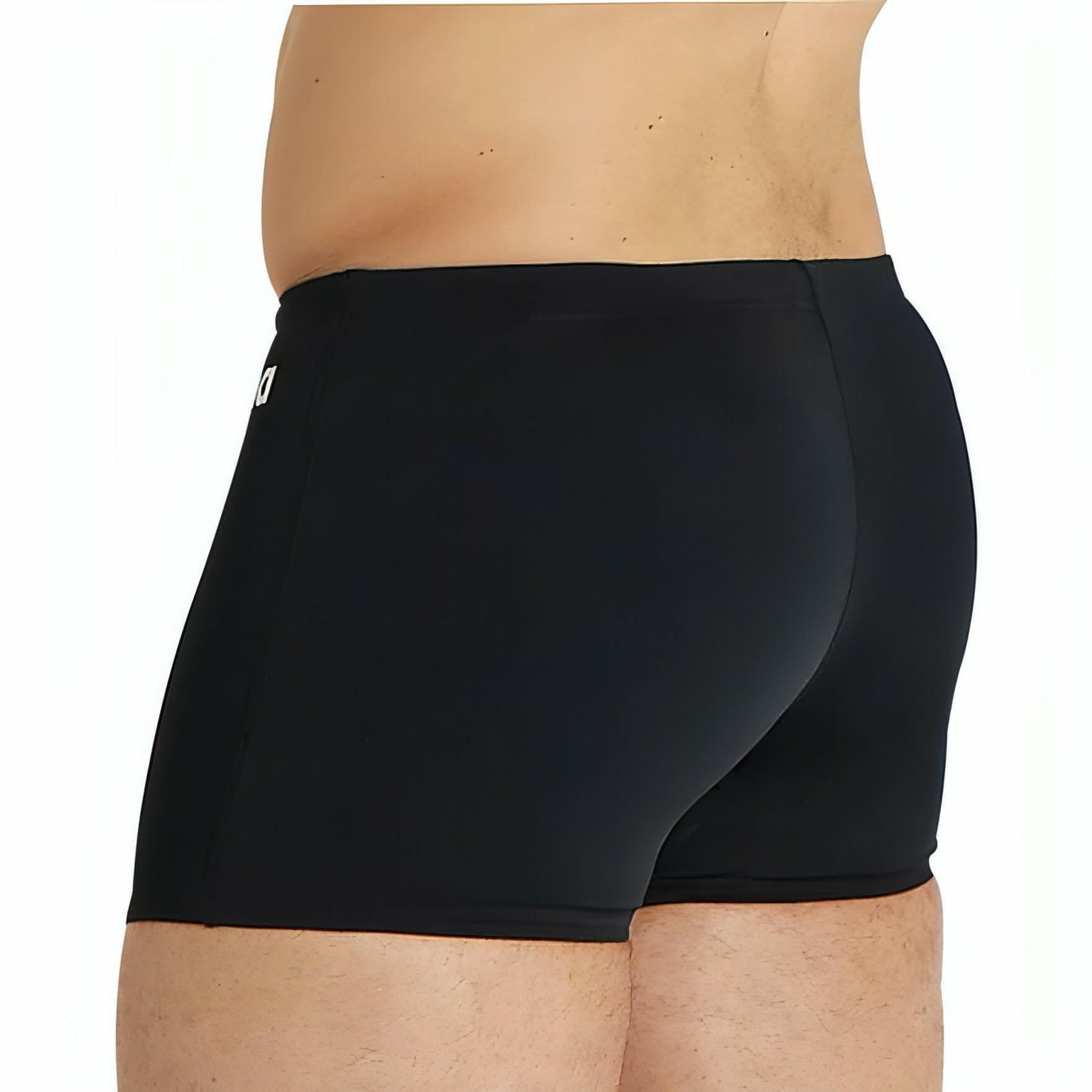 Arena Solid Mens Swim Shorts - Black - Start Fitness